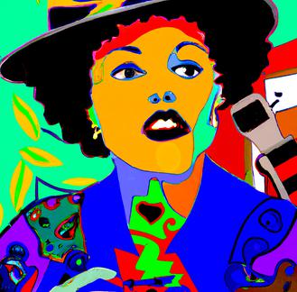 Rihanna selon Chagall signé JV
