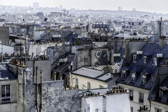 Les toits de Paris - Spiderman N°1