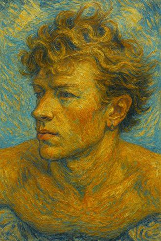 Portrait style "Van Gogh"