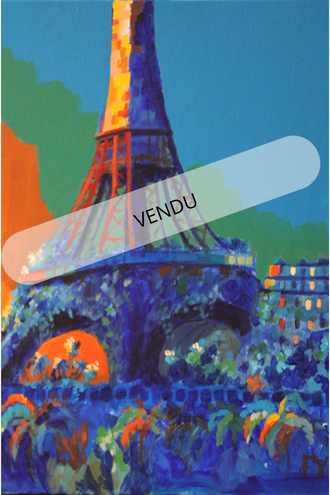 Tour Eiffel Paris 2069