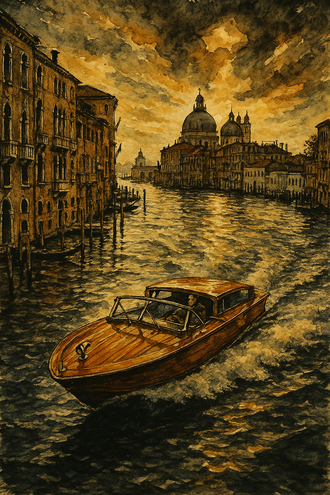 Runabout à Venise