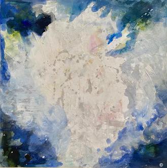  Entre écume et nuage (Hommage à Zao Wou Ki)